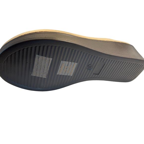 Journee Collection Women's Bianca Wedge Sandals SZ 8.5 - Picture 10 of 11